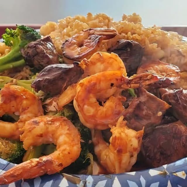 Steak and Shrimp.